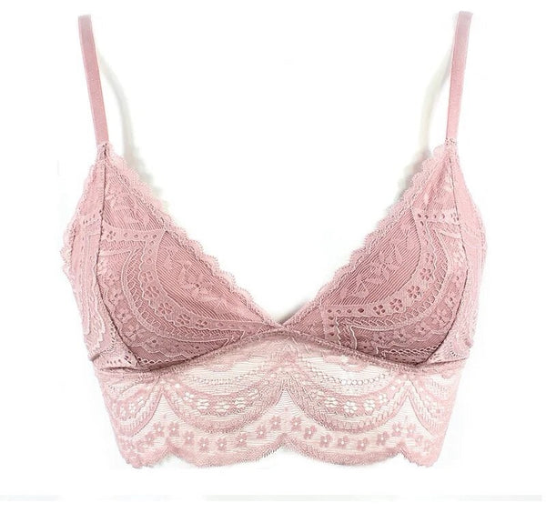 Lace Bralettes Lotto Pink