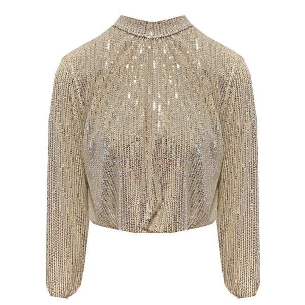 Blouse Sequin - Champagne