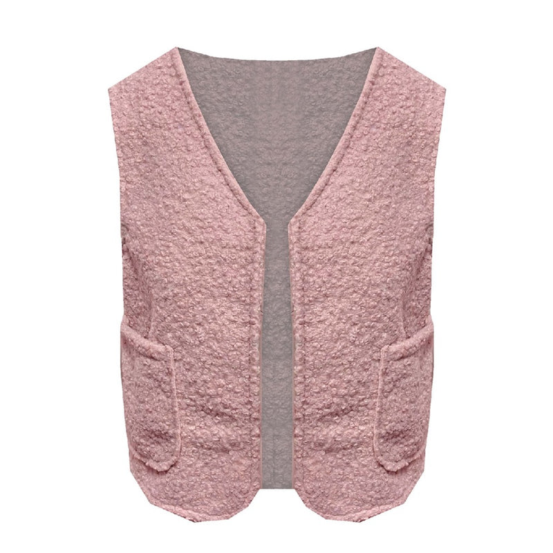 Summer Teddy Gilet Ted Pink