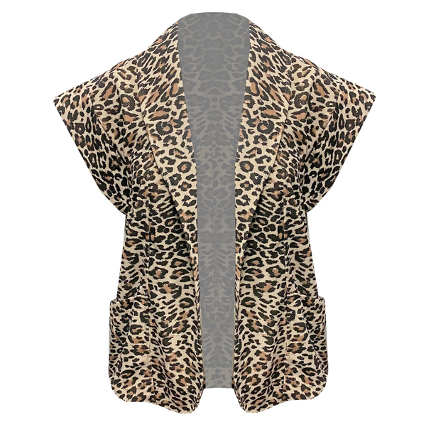 Leopard Gilet/Jacket Leo